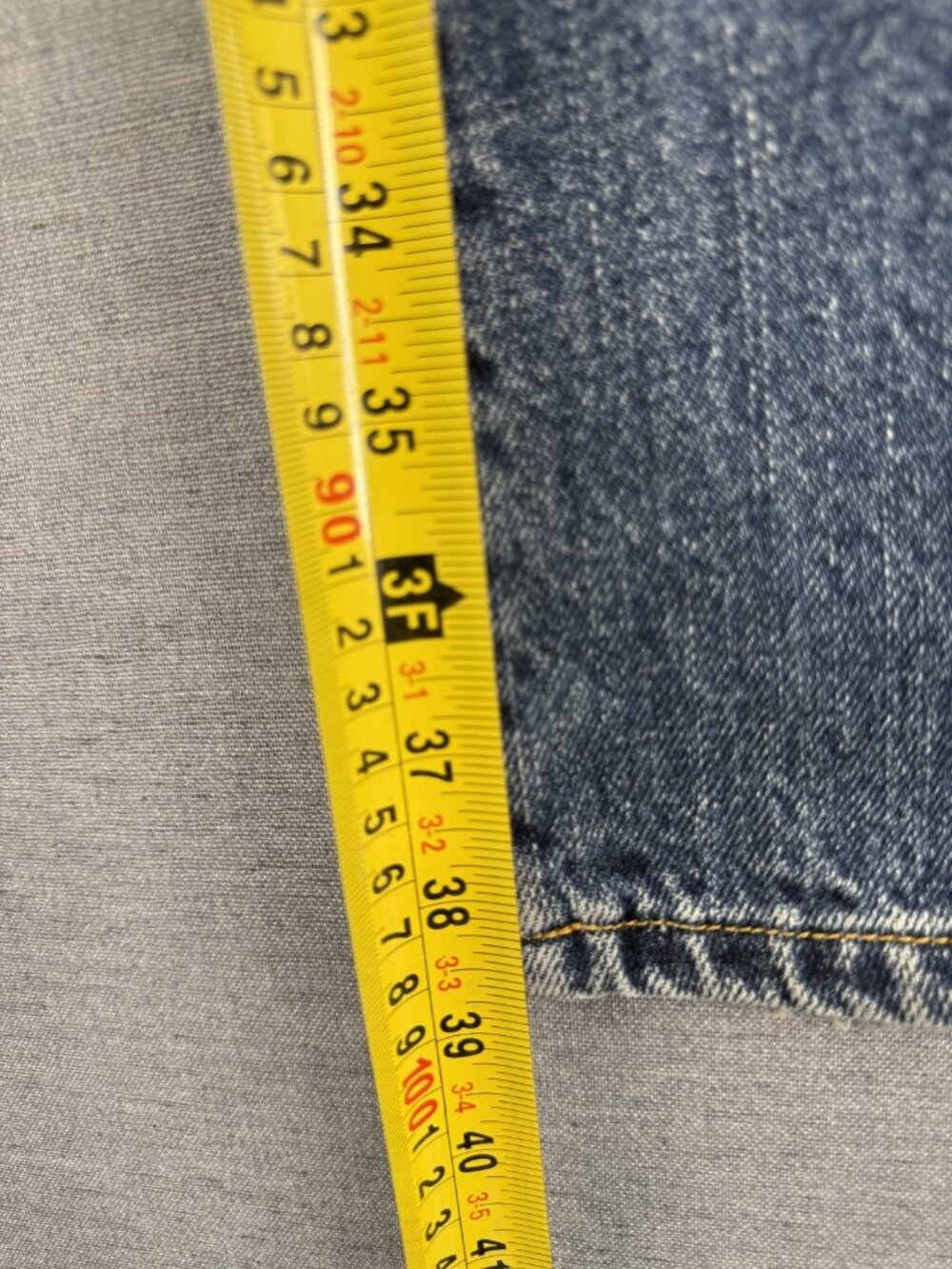 Polo Jeans Co Ralph Lauren Kelly Jeans Womens 8X32 Distressed Denim Pants Fade - Picture 6 of 8
